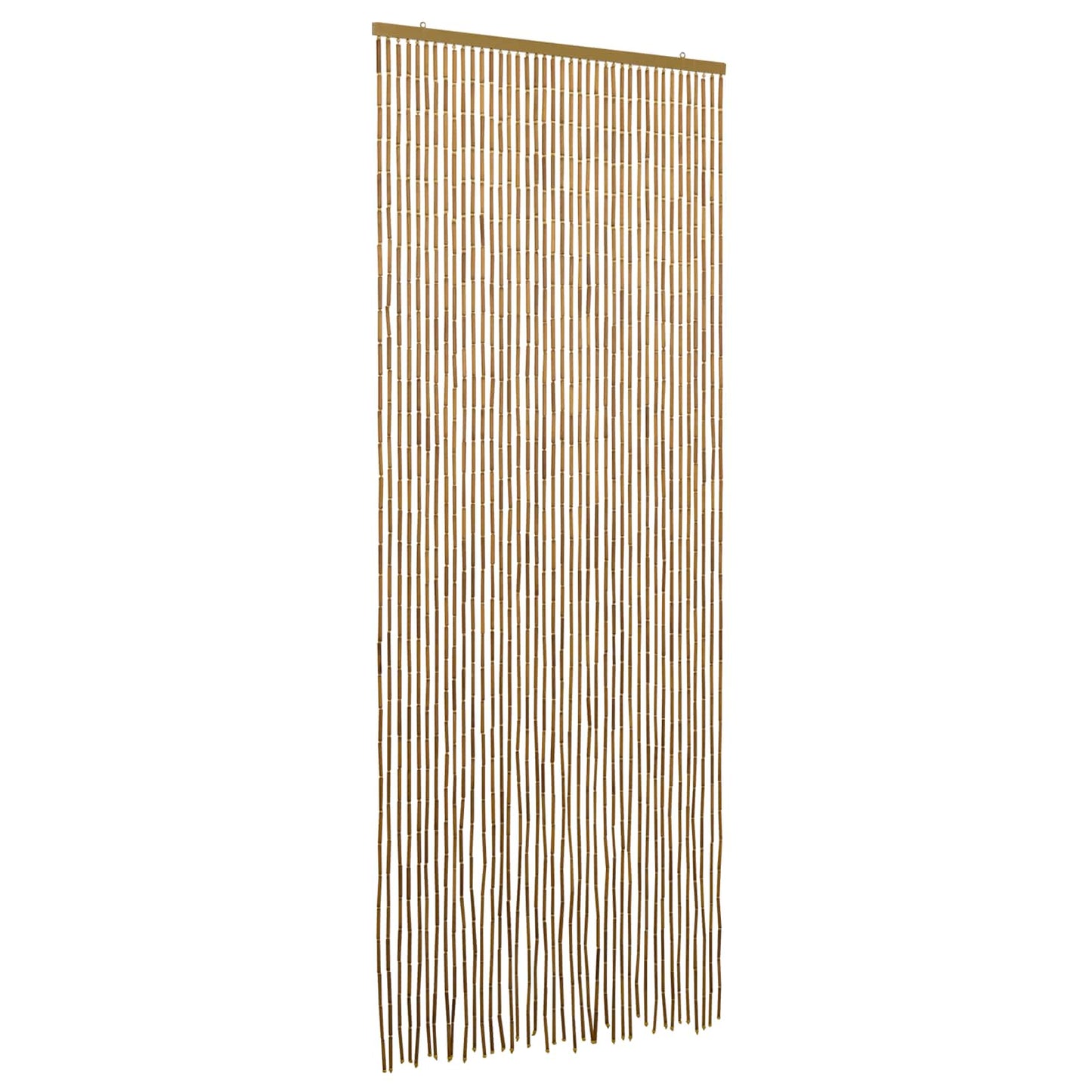 Insect Door Curtain Multicolor 35.43 x 78.74 in Bamboo