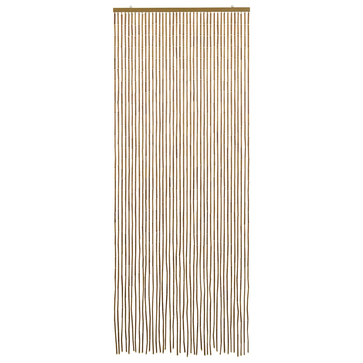 Insect Door Curtain Multicolor 35.43 x 78.74 in Bamboo