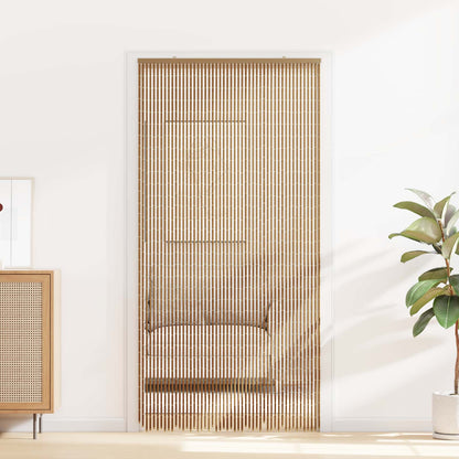 Insect Door Curtain Multicolor 39.37 x 78.74 in Bamboo