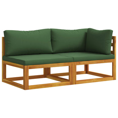 2 pcs Sectional Sofa Set with Cushions