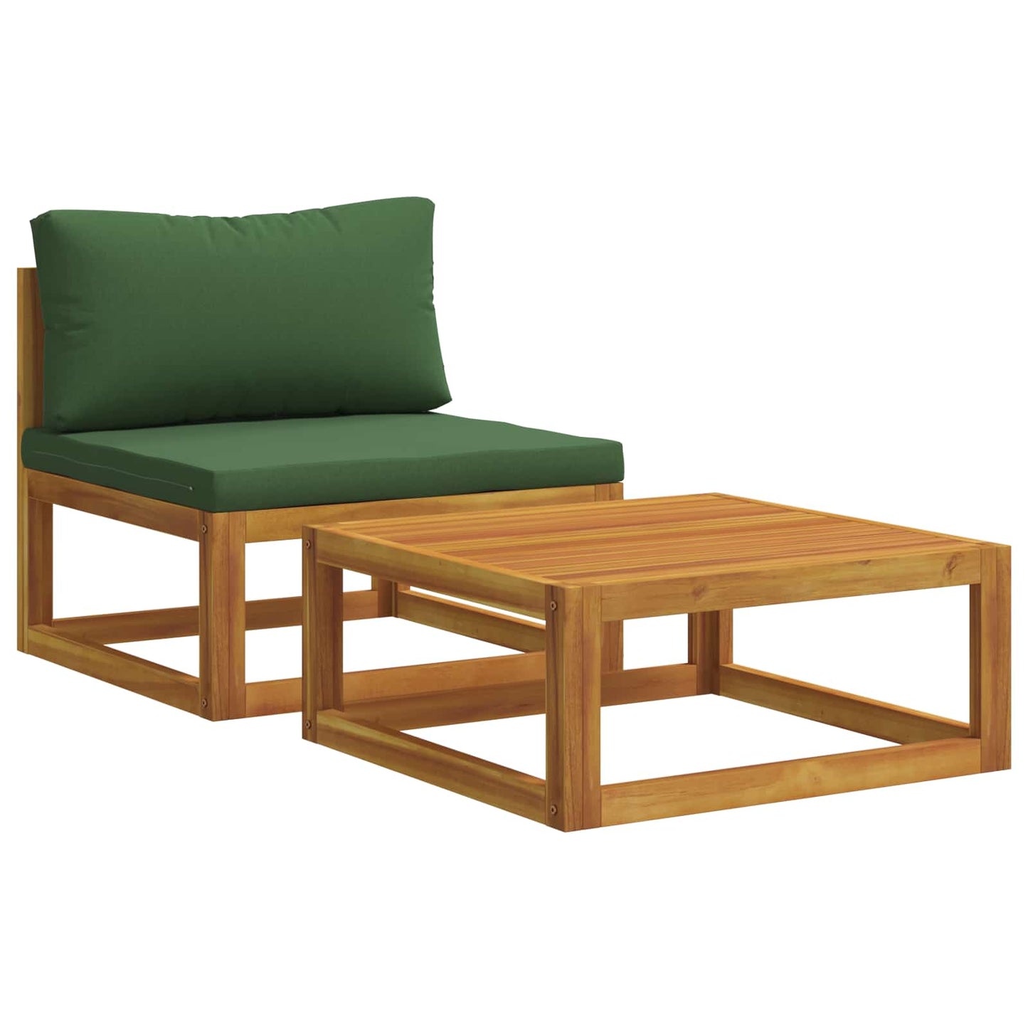Sectional Corner Sofa with Cushions Natural