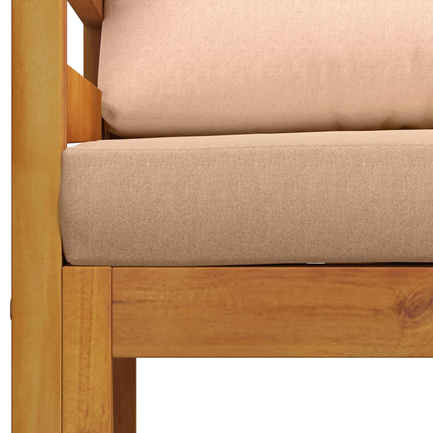 2 pcs Sectional Corner Sofa with Cushions