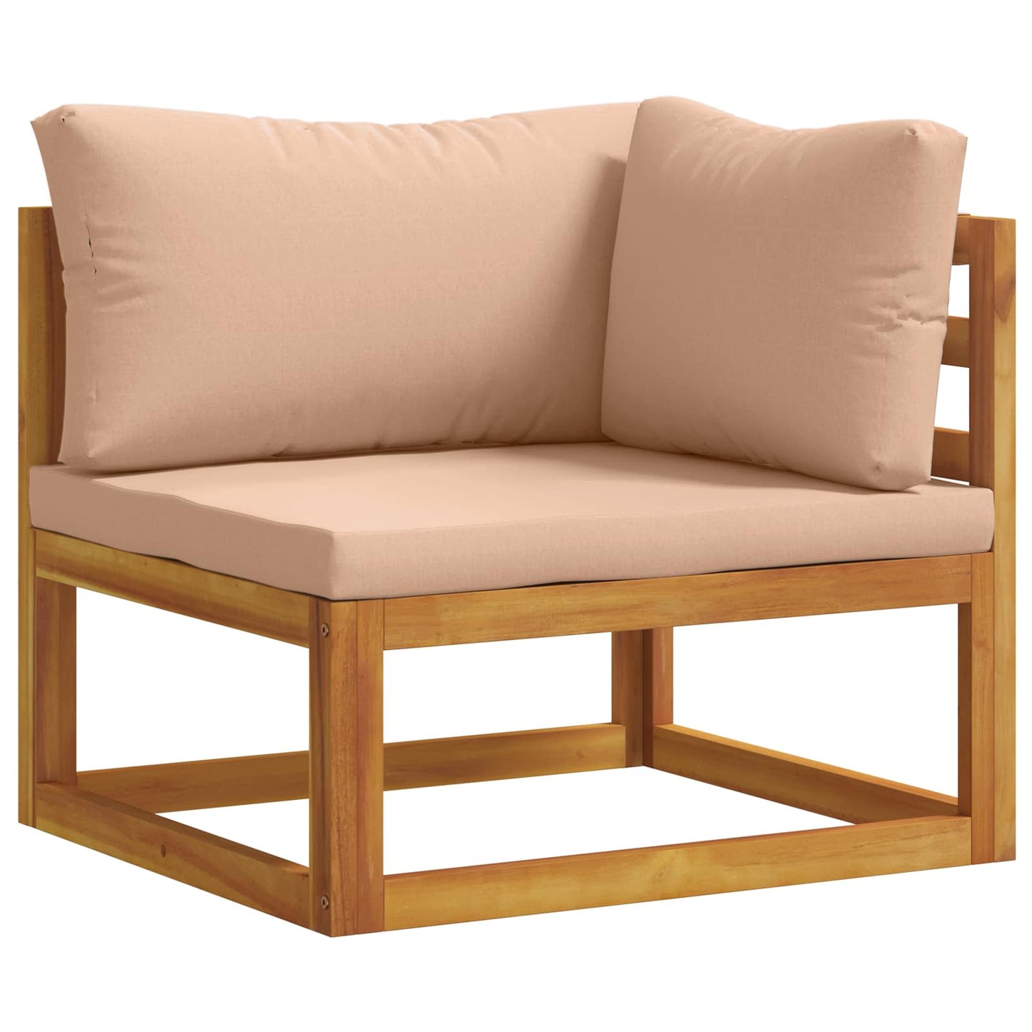 2 pcs Sectional Corner Sofa with Cushions