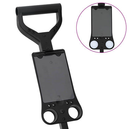 Golf Trolley Black Iron Foldable