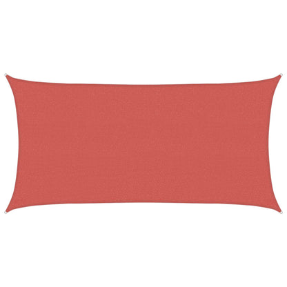 Sunshade Sail Terracotta 2 x 6 m HDPE