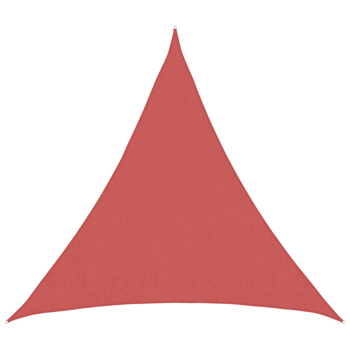Sunshade Sail 2 x 2 x 2 m HDPE Triangular Terracotta