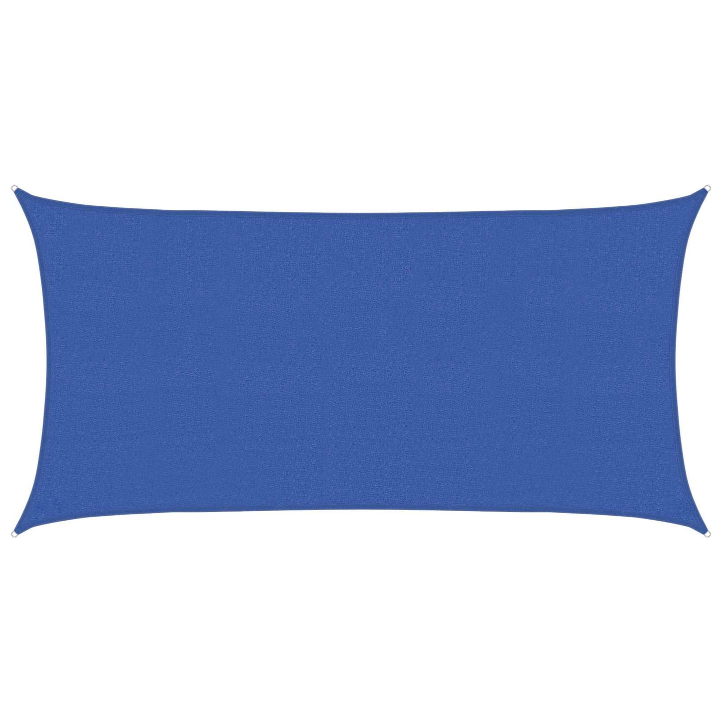 Sunshade Sail Blue 2 x 6 m HDPE
