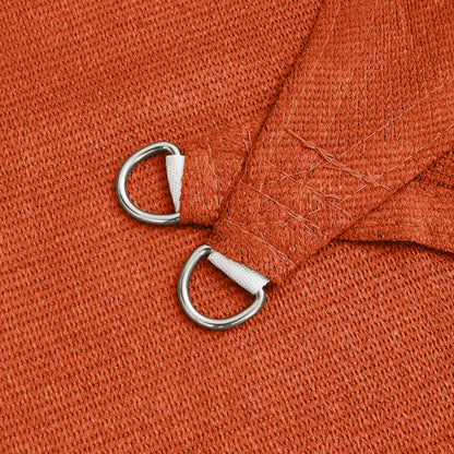 Sunshade Sail Orange 2.5 x 6 m HDPE