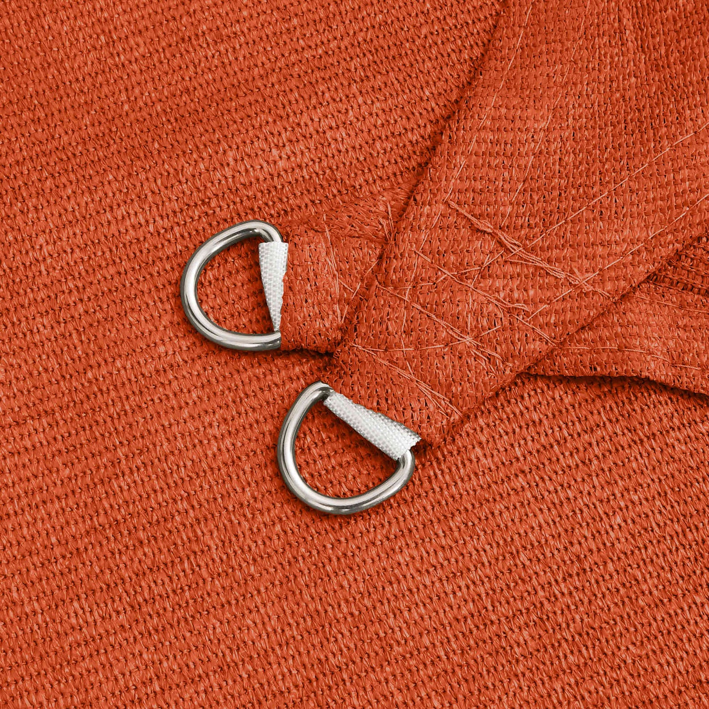 Sunshade Sail Orange 7 x 5 x 5 m HDPE
