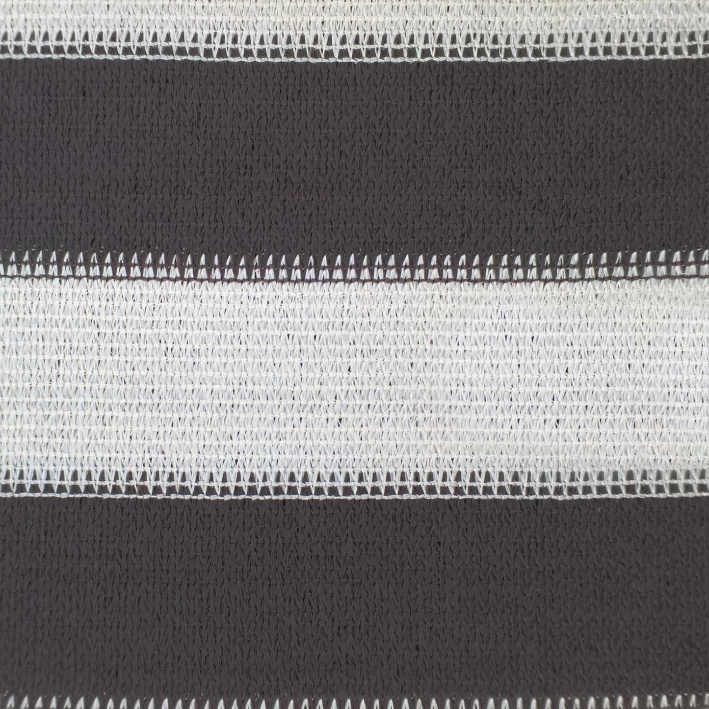 Sunshade Sail Anthracite and White 3.5 x 4.5 m HDPE