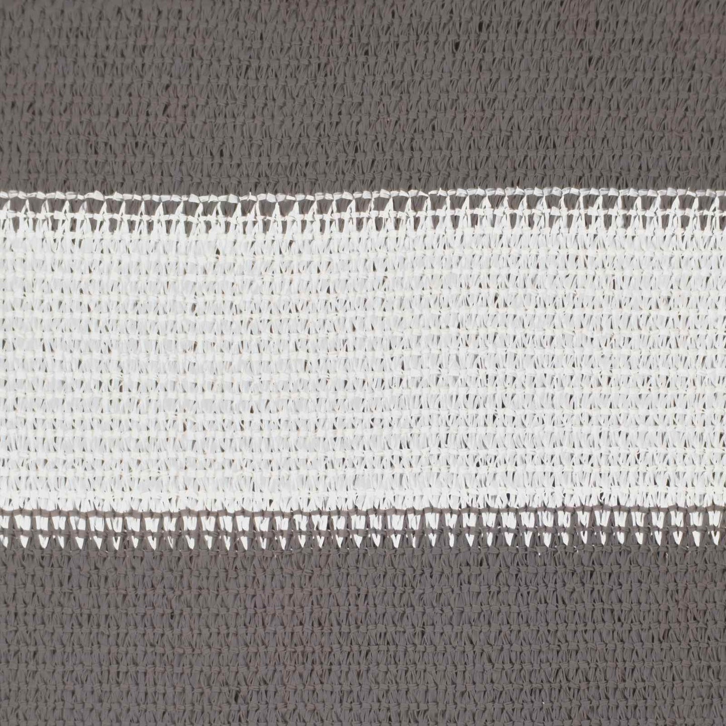 Sunshade Sail Light Grey and White 3.5 x 5 m HDPE