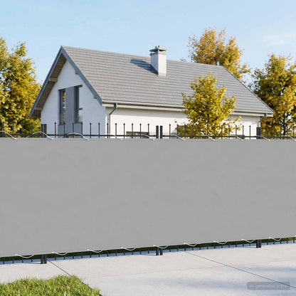Balcony Privacy Screen 150 x 300 cm Fabric with PU Coated
