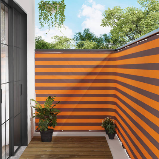 Balcony Privacy Screen 150 x 200 cm Fabric with PU Coated
