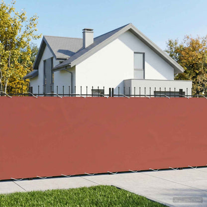Balcony Privacy Screen 150 x 800 cm Fabric with PU Coated