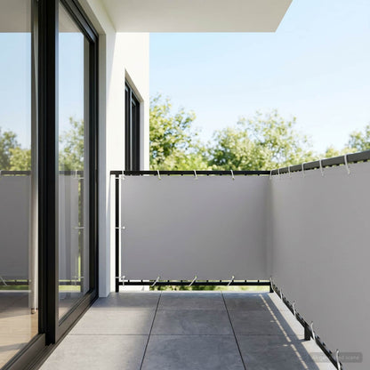 Balcony Privacy Screen 1.2 x 15 m Fabric with PU Coated