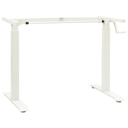 Desk with Storage White and Natural 140 x 60 cm Solid Oak Wood
