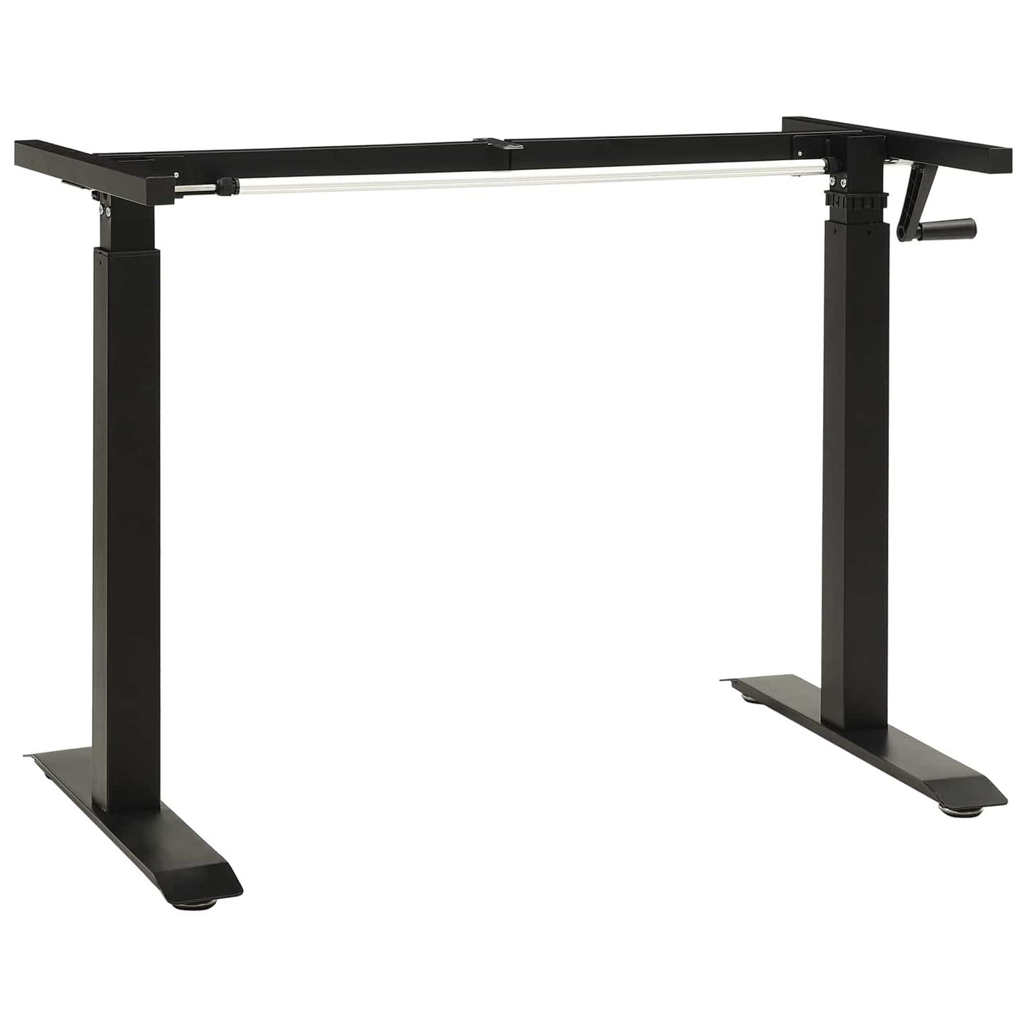Desk with Storage Black and Natural 140 x 60 cm Solid Oak Wood