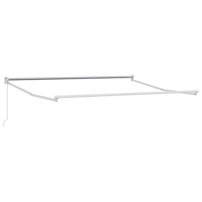 Retractable Awning Sand 3 x 2 m Polyester and Aluminium