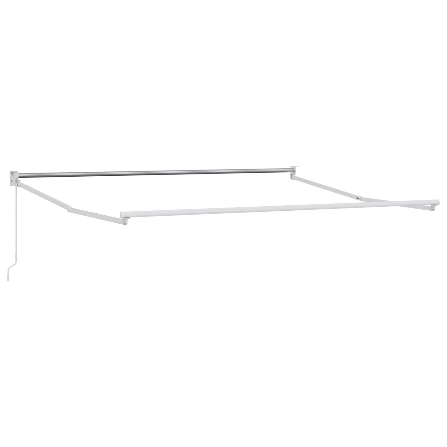 Retractable Awning Sand 3.5 x 2 m Polyester and Aluminium