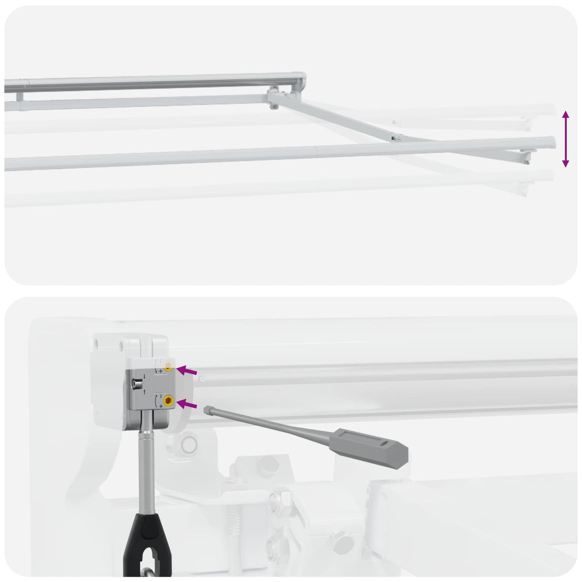 Electric Retractable Awning Sand 3.5 x 2 m