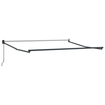 Retractable Awning Sand 4 x 2 m Polyester and Aluminium