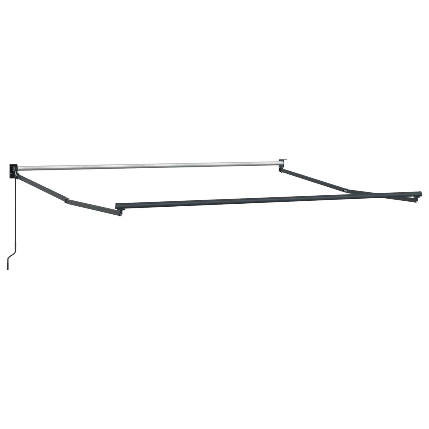 Retractable Awning Taupe 4 x 2 m 100% Polyester and Aluminium