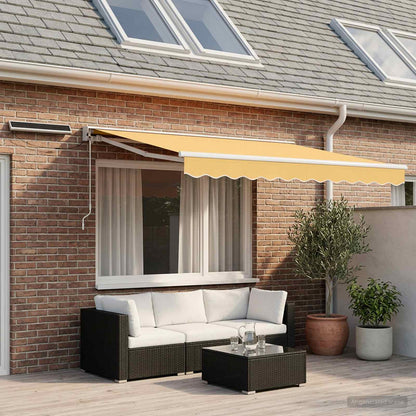 Electric Retractable Awning Sand 3 x 2.5 m