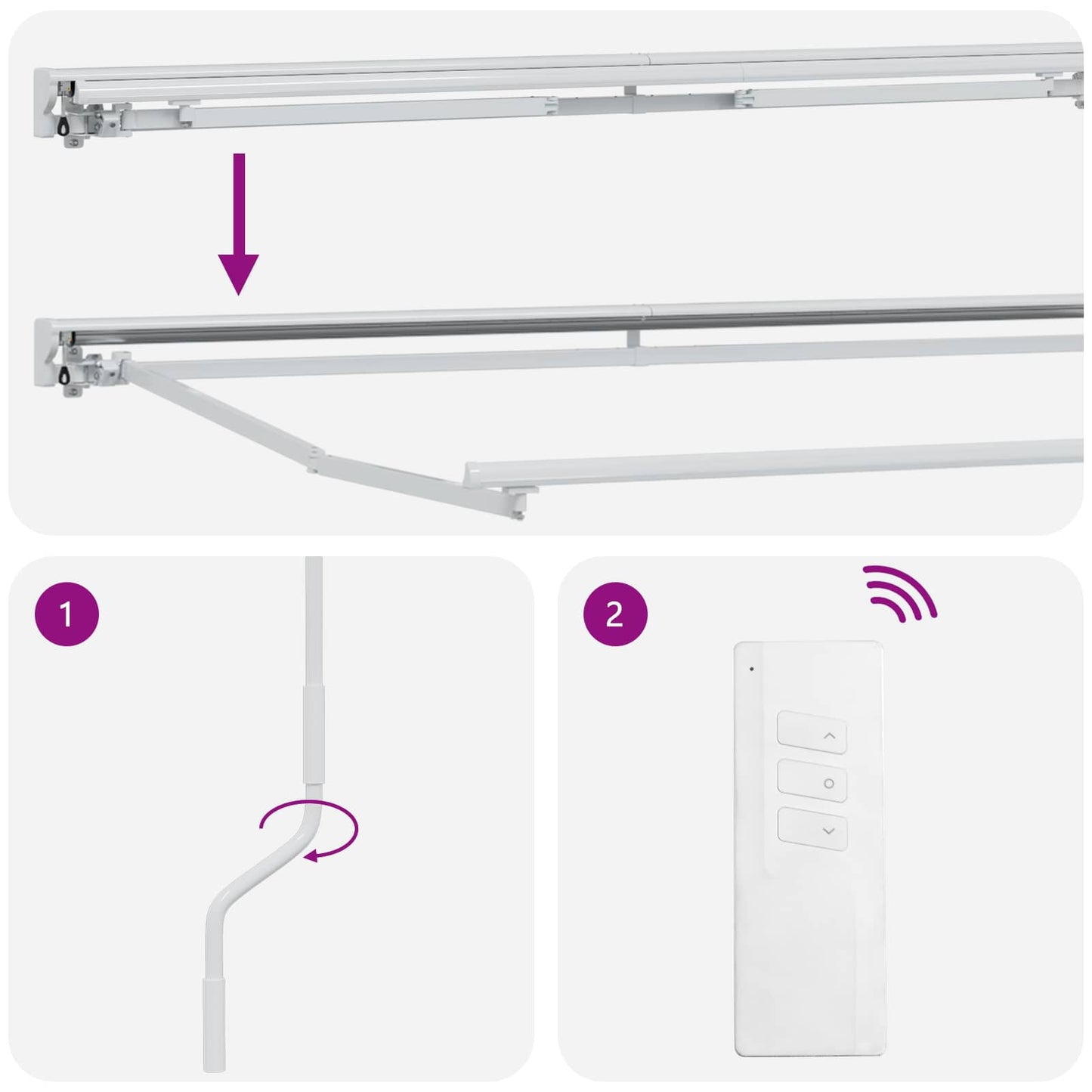 Electric Retractable Awning Sand 4 x 3 m