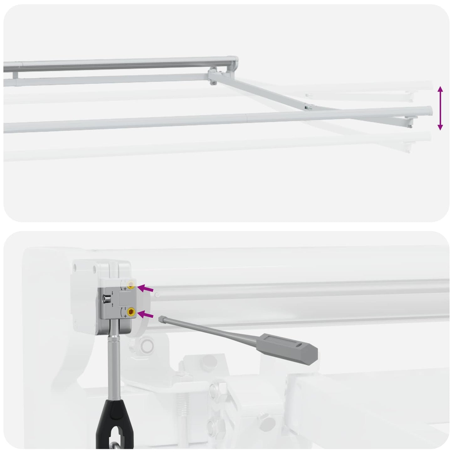 Electric Retractable Awning Taupe 4 x 3 m