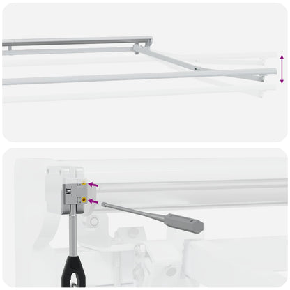 Electric Retractable Awning Taupe 4 x 3 m