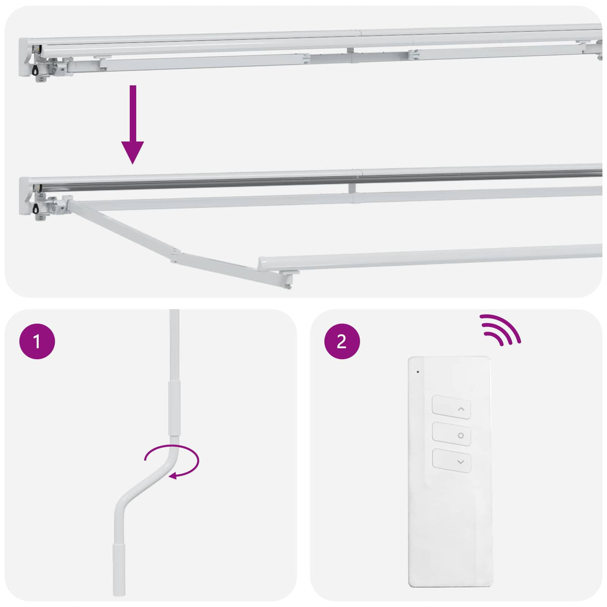 Electric Retractable Awning Taupe 4 x 3.5 m