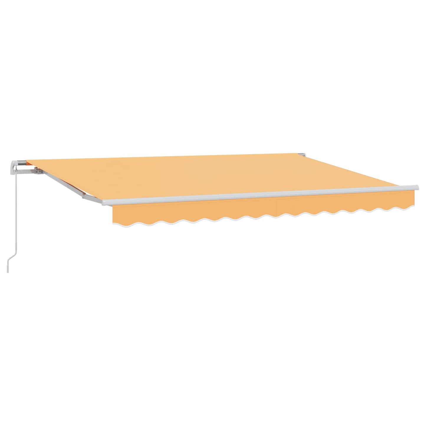 Retractable Awning Sand 4.5 x 3 m Polyester and Aluminium