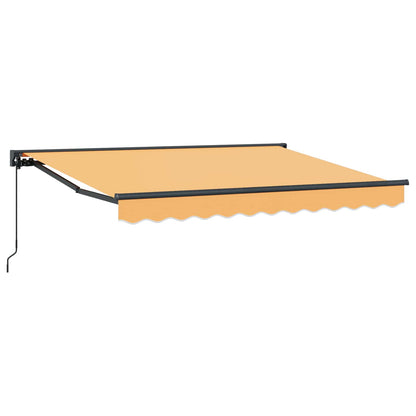 Manual Retractable Awning Sand 4.5 x 3.5 m