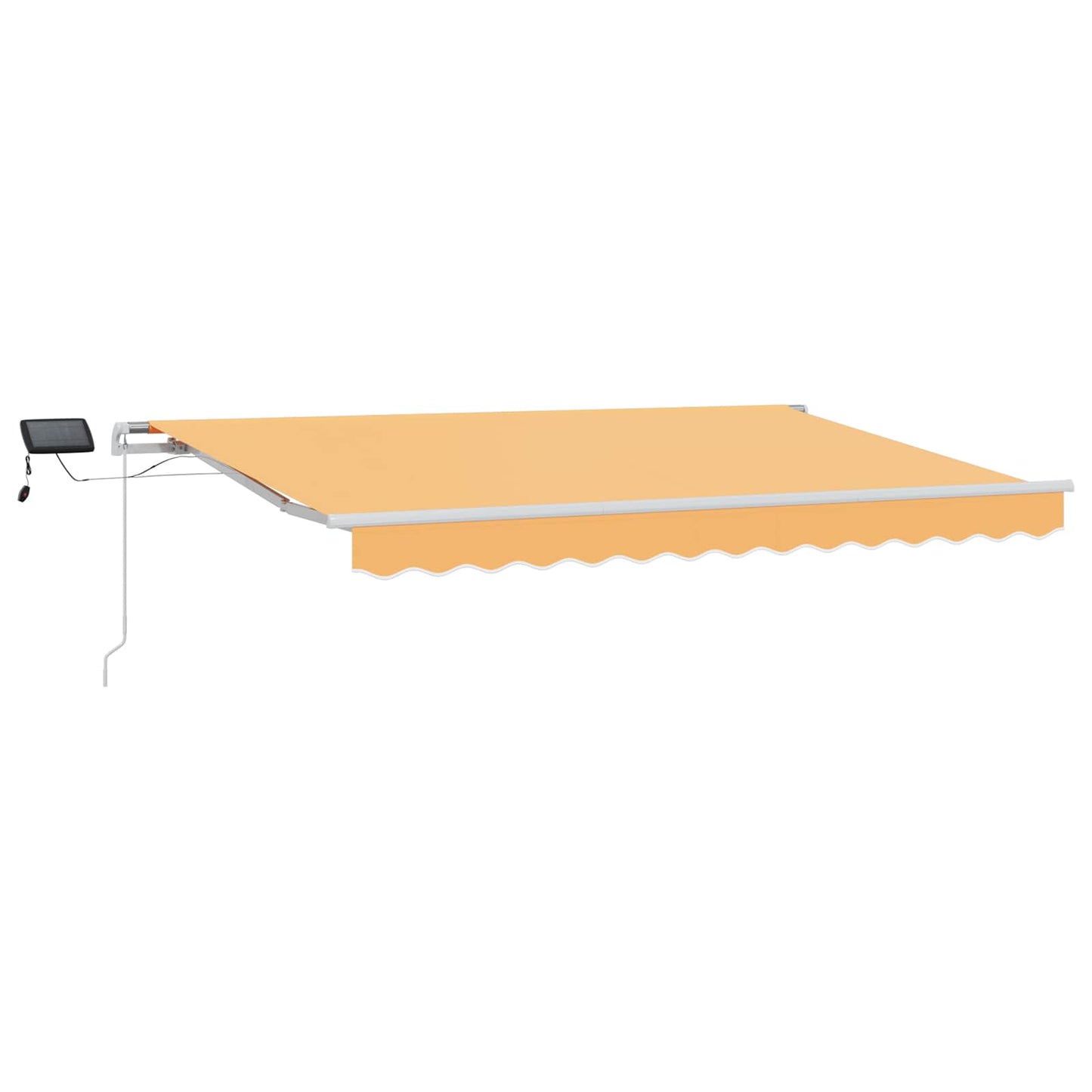 Retractable Awning Sand 600 x 300 cm Fabric and Aluminium