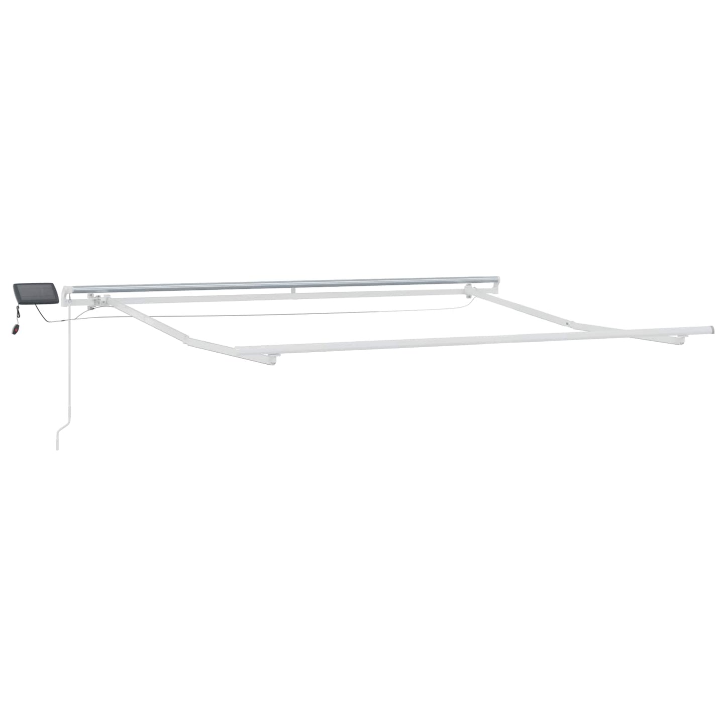 Retractable Awning Sand 600 x 300 cm Fabric and Aluminium