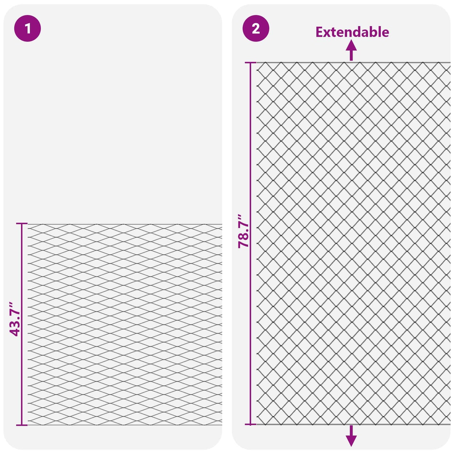 Chain Link Fence Green 2 x 10 m Steel