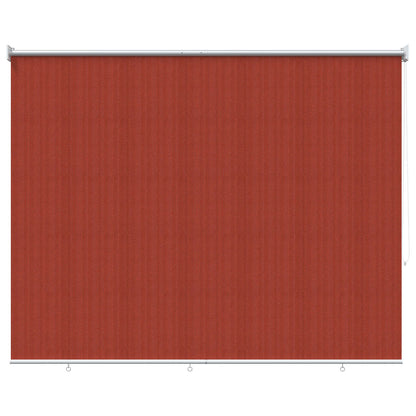 Outdoor Roller Blind 90% UV Block Terracota 140 x 140 cm HDPE