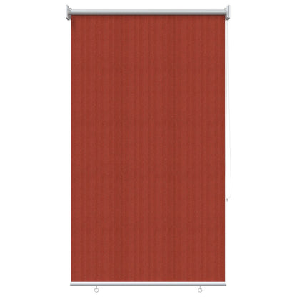 Outdoor Roller Blind 90% UV Block Terracota 100 x 230 cm HDPE