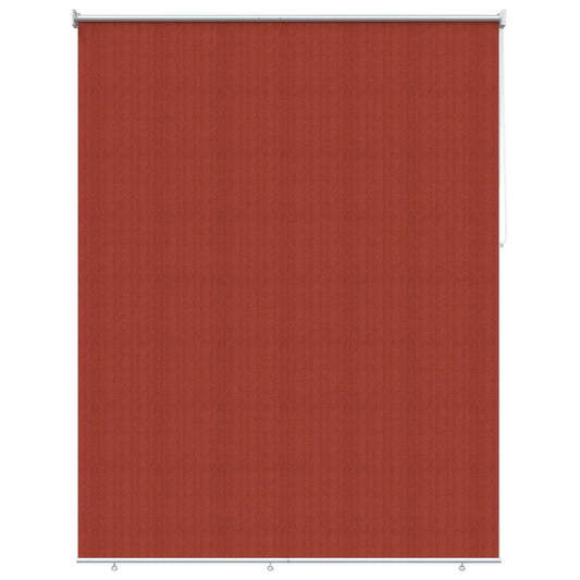 Outdoor Roller Blind 90% UV Block Terracota 180 x 230 cm HDPE