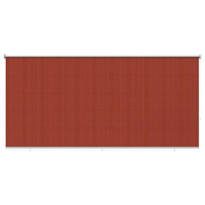 Outdoor Roller Blind 90% UV Block Terracota 240 x 230 cm HDPE