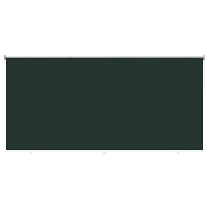 Outdoor Roller Blind 90% UV Block Dark Green 350 x 230 cm HDPE