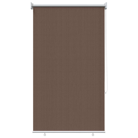 Outdoor Roller Blind 90% UV Block Taupe 60 x 140 cm HDPE
