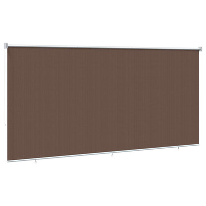 Outdoor Roller Blind 90% UV Block Taupe 350 x 140 cm HDPE