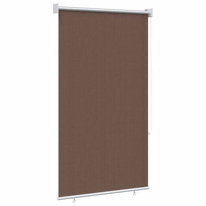 Outdoor Roller Blind 90% UV Block Taupe 80 x 230 cm HDPE