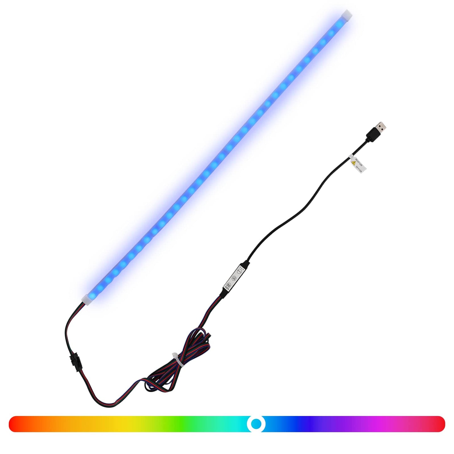 LED Strip 55 cm Multicolour PVC