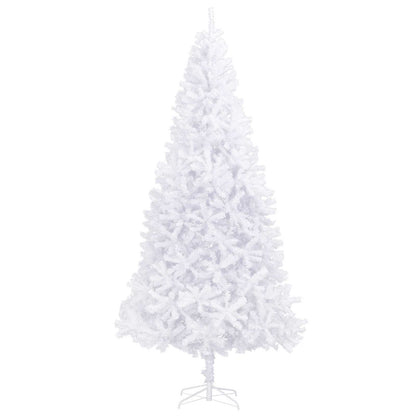 Artificial Christmas Tree with Stand White 300 cm PVC and Steel