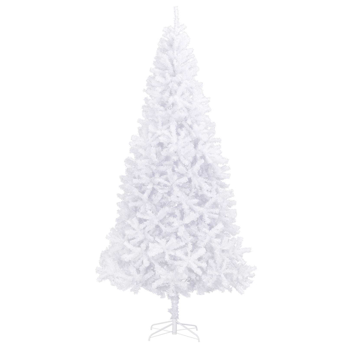 Artificial Christmas Tree with Stand White 300 cm PVC and Steel