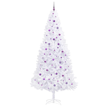 Artificial Christmas Tree with Stand White 300 cm PVC and Steel