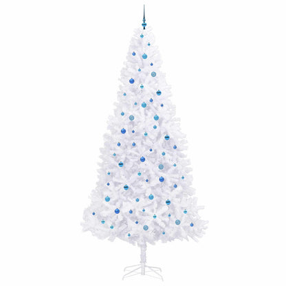Artificial Christmas Tree with Stand White 300 cm PVC and Steel