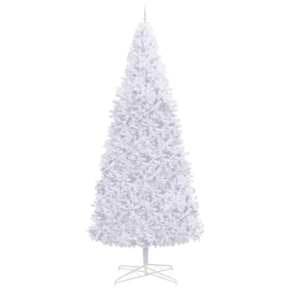 Artificial Christmas Tree with Stand White 400 cm PVC and Steel